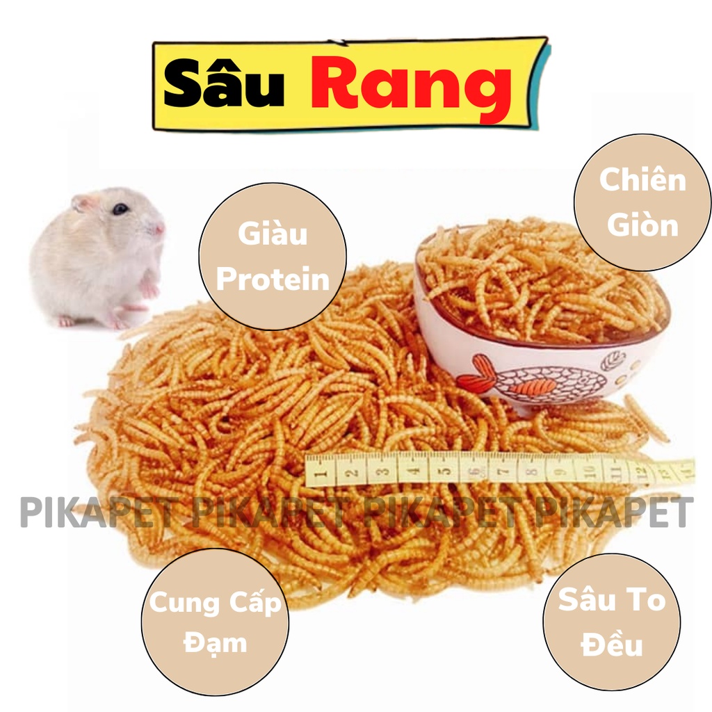 Sâu rang cho hamster, lọ 330ml siêu to.