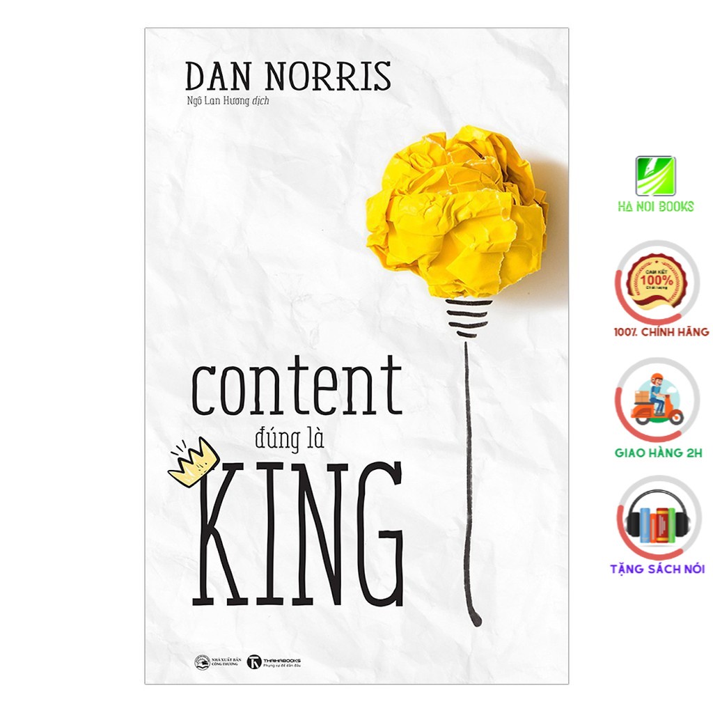 Sách Marketing Content Đúng Là King - Thái Hà Books