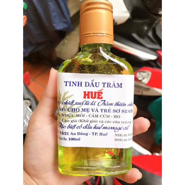 TINH DẦU TRÀM HUẾ NGUYÊN CHẤT 100ml