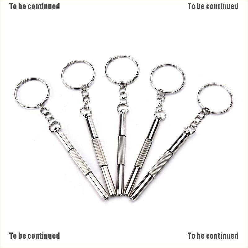 Bộ Tua Vít Mini 5 Trong 1 Sửa Kính / Mắt Tiện Dụng