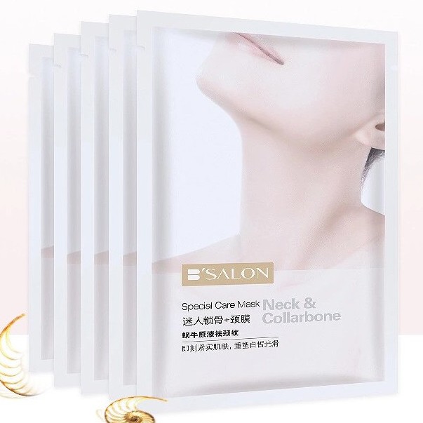 Combo 10 miếng mặt nạ cổ cao cấp - Dưỡng da chống nhăn chống lão hóa YASS