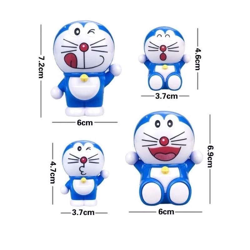 Mô hình Doraemon trang trí bánh kem