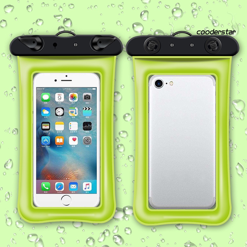 Túi đựng điện thoại chống nước trong suốt có thể chạm màn hình cảm ứng