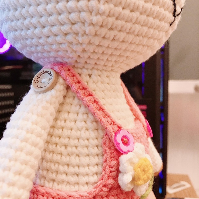 Cừu Noppy cho bé - gấu bông len handmade - quà tặng cho bé gái
