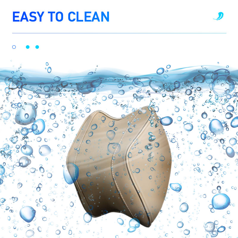 Gối tựa đầu/ Đệm tựa lưng xe hơi SEAMETAL cotton xốp tổng hợp mềm mại tiện lợi