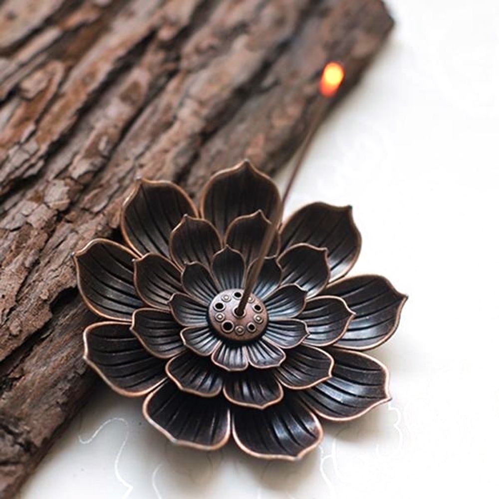 Epoch Đế Đốt Trầm Hương Bằng Hợp Kim Đồng Phong Cách Trung Hoa