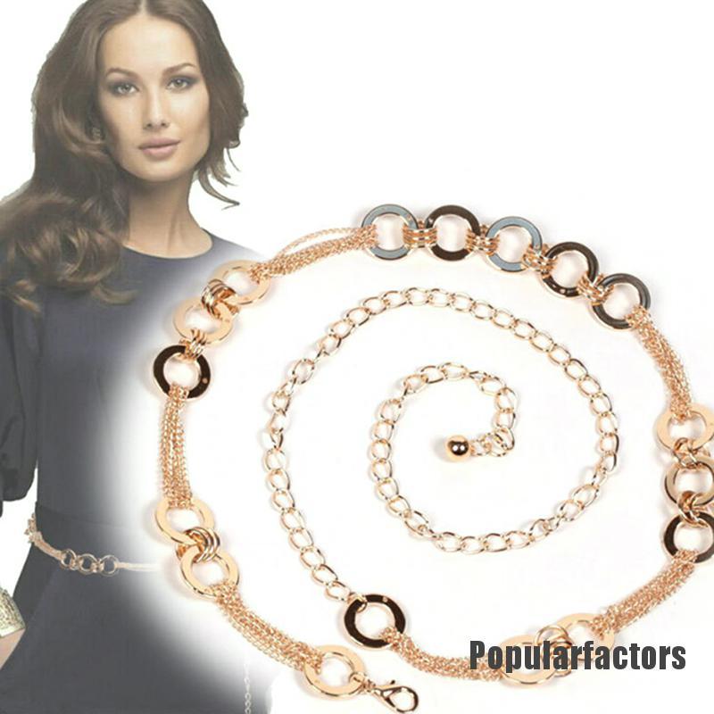 Chuỗi dây thắt lưng bằng kim loại tinh tế trang nhã