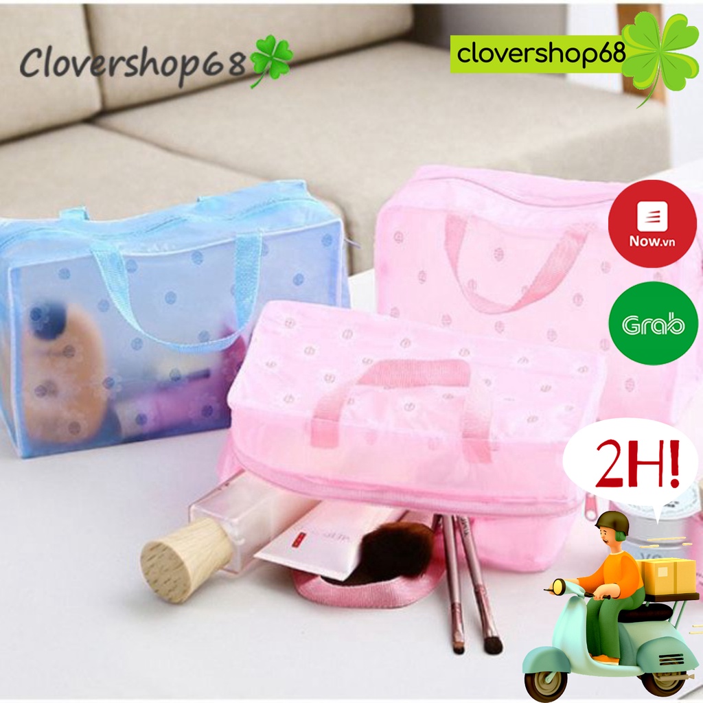 Túi Nhựa Đựng Mỹ Phẩm, Đồ Ướt Du Lịch   🍀 Clovershop68 🍀