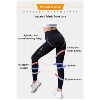 Quần Legging Nữ Ôm Sát Đốt Cháy Mỡ Thừa Cho Eo Thon
