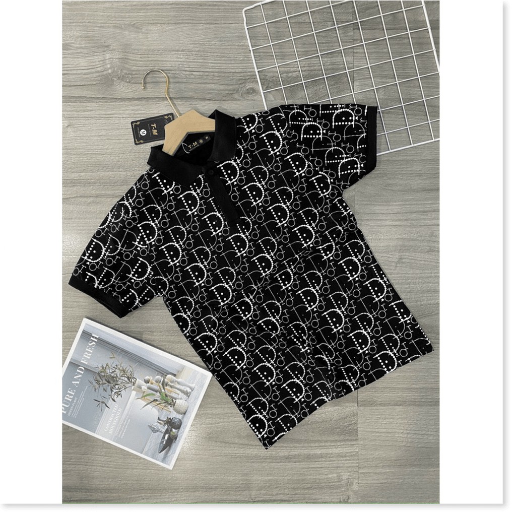 Áo thun cổ trụ nam nữ hoạ tiết cực chất siêu đẹp cho giới trẻ KME STORE