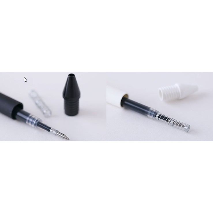 Bút gel KACO PURE ngòi 0,5mm (cây lẻ) - Black