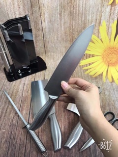 Bộ dao Nhật inox 6 món cao cấp