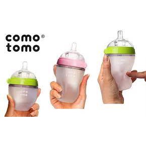 [ hot sale ] 🌸COMO TOMO🌸Bình sữa tập bú comotomo cao cấp 150ML/250ML