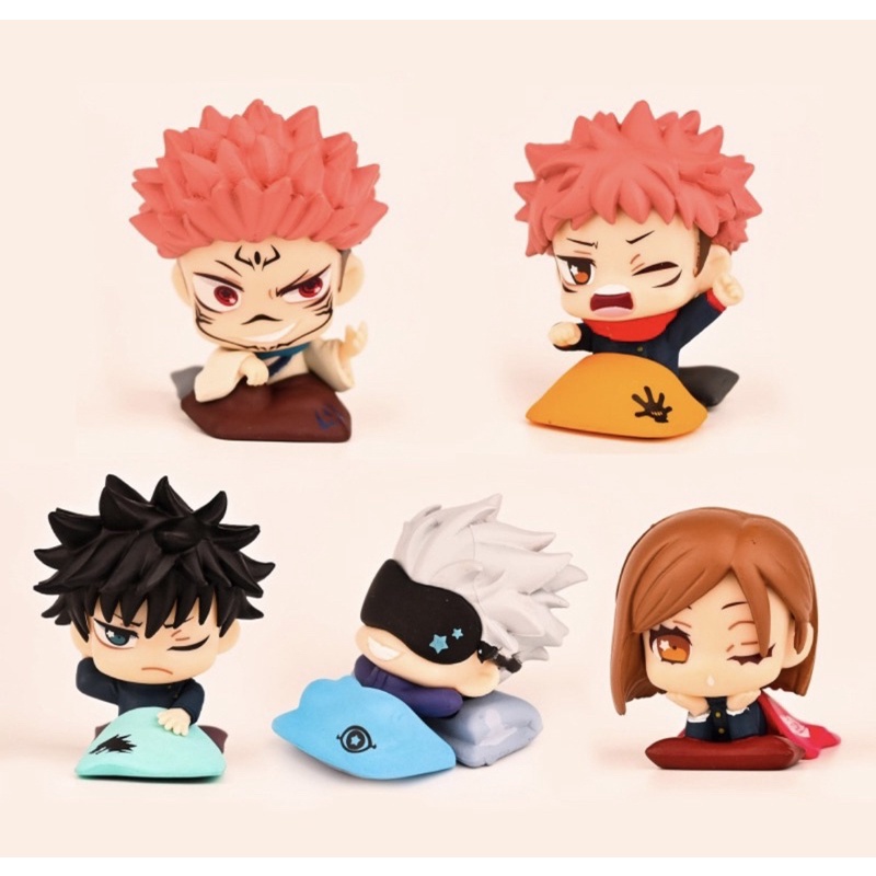 Mô hình Jujutsu Kaisen Chú thuật hồi chiến Chibi Trứng Ngủ Cute, anime figure