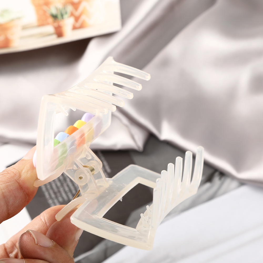 Kẹp tóc HAIMEIKANG hình chữ nhật thời trang cho nữ