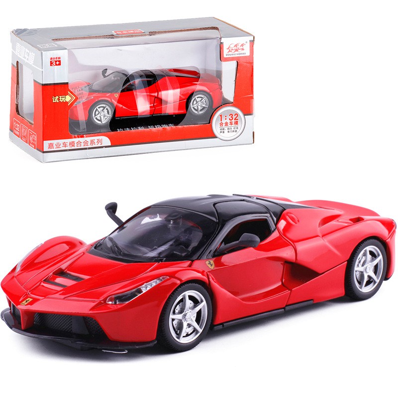 XE MÔ HÌNH Siêu Xe Ferrari LaFerrari | Double Horses tỷ lệ 1:32 FullBox