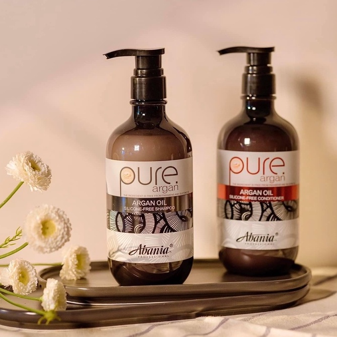 Dầu gội phục hồi trẻ hóa tóc Abania Pure Argan 5000ml siêu mềm mươt