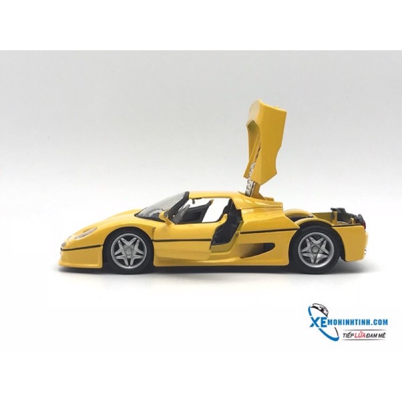 Xe Mô Hình Ferrari F50 1:24 Bburago (Vàng)