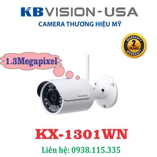 Camera ip hồng ngoại không dây 1.3 megapixel kbvision kx-1301wn