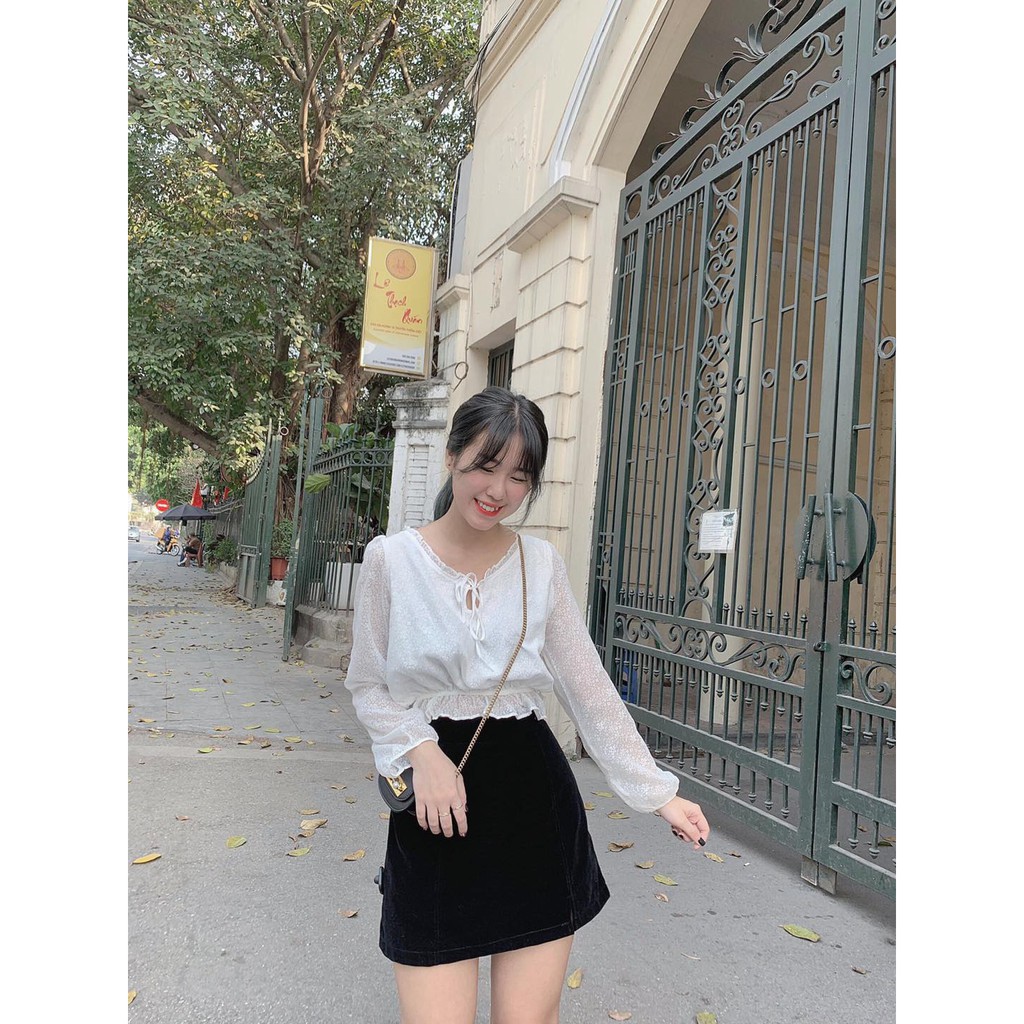 Chân váy nhung DONNA SKIRT | BigBuy360 - bigbuy360.vn
