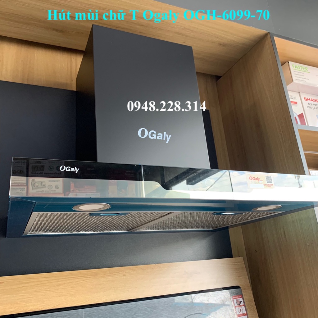 Máy hút mũi Chữ T OGaly OGH6099-70, động cơ dây đồng, độ ồn thấp, bảo hành 36 tháng