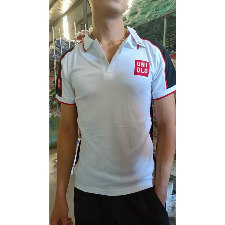 [HOTT] Bộ thể thao nam UNI,QLO tennis cổ bẻ ngắn tay cao cấp HOT 2021