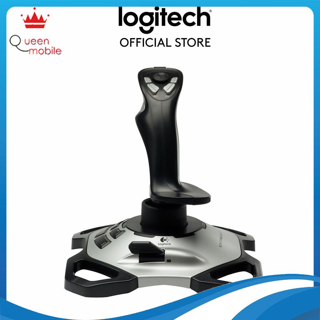 [Trả góp 0% LS] Cần lái Game Logitech JOYSTICK ATTACK 3D Pro - Bảo Hành 3 năm