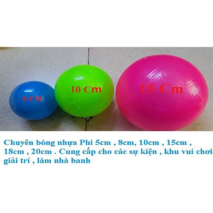 [Mã LIFE0503TOYS giảm 10% đơn 0Đ] Bóng đá nhựa - Bóng nhựa cho bé [Size 15cm 18cm 20cm]