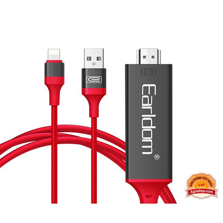 Cáp HDMI Iphone Kết Nôi TiVi Chất Lượng FullHD Tốt Bền Rẻ