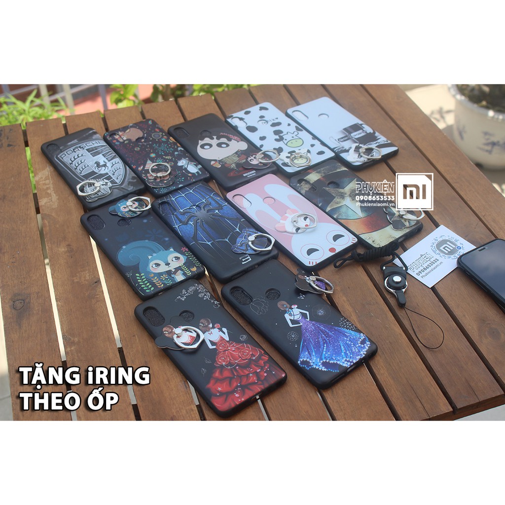 FREESHIP ĐƠN 99K_(11 mẫu) Ốp lưng dùng cho Xiaomi Redmi Note 5 Pro Hình 3D NEW nhựa TPU dẻo - Kèm Dây + iRing