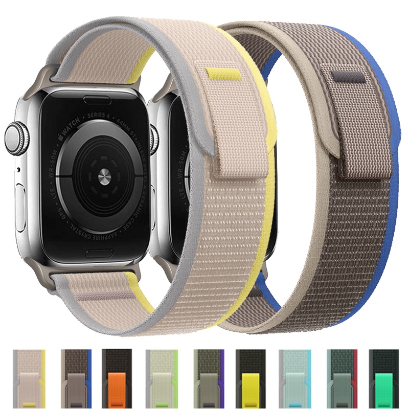 Dây Đeo Tay 2023 Newst Trail Cho apple watch 49mm 44mm 40mm 45mm 41mm 42mm 44 45 49 mm iWatch Ultra series 8 7 6 5 3 se