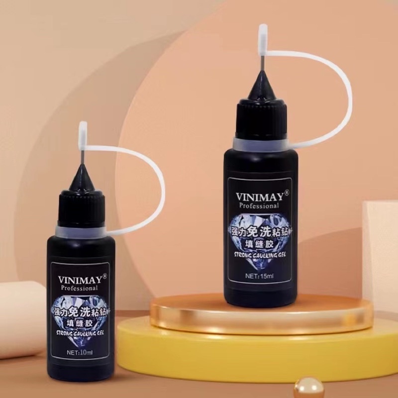 Gel úp móng đính đá siêu chắc gel đa năng đính đá nail 10ml