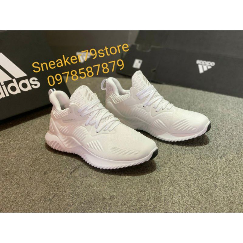Giày Adidas Alphabounce Beyond 20 White AC8274 Nam /Nữ [Full Box - Chính Hãng- Hình Ảnh Độc Quyền Tại Sneaker79store]