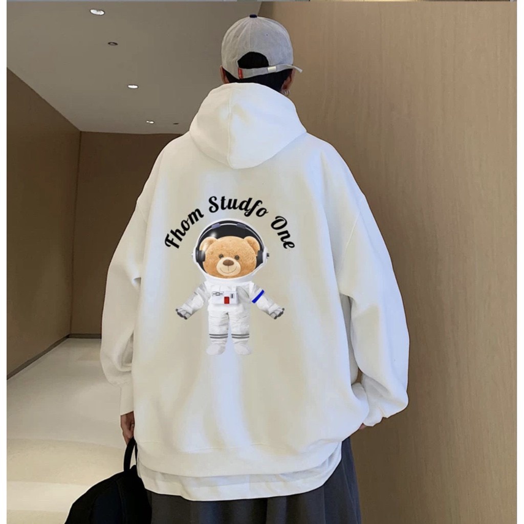 ÁO HOODIES NỈ BÔNG SIÊU DÀY IN HÌNH GẤU NAM NỮ MẶC ĐỀU ĐẸP | WebRaoVat - webraovat.net.vn