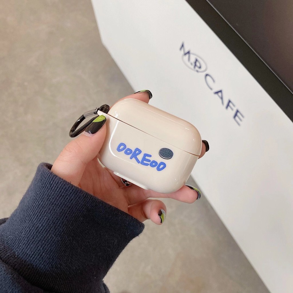 Vỏ Bảo Vệ Hộp Sạc Tai Nghe Airpods 1 / 2 / Pro Hình Bánh Quy Đơn Giản Sáng Tạo | BigBuy360 - bigbuy360.vn