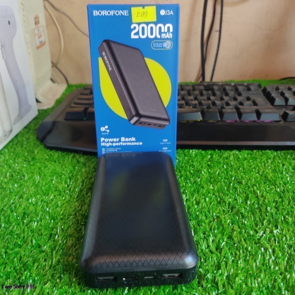 Sạc dự phòng Borofone 20000mAh màu đen