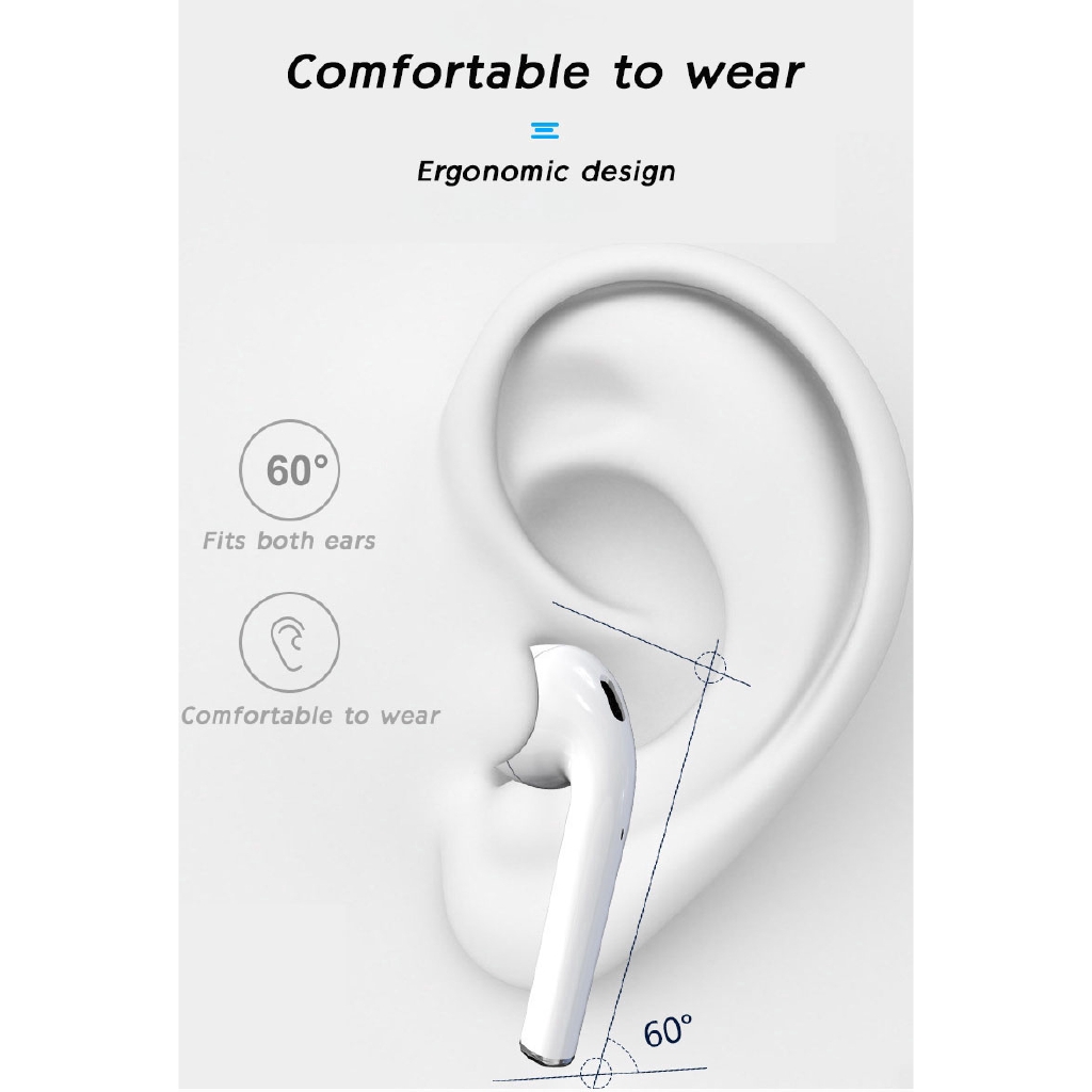 Tai Nghe Nhét Tai Bluetooth 5.0 Không Dây 6 Màu | BigBuy360 - bigbuy360.vn