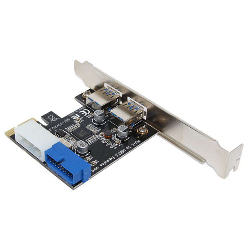 Bảng Điều Khiển 2 Cổng Pci Express Usb 3.0 Có Thẻ Điều Khiển 4pin 20 Pin | BigBuy360 - bigbuy360.vn
