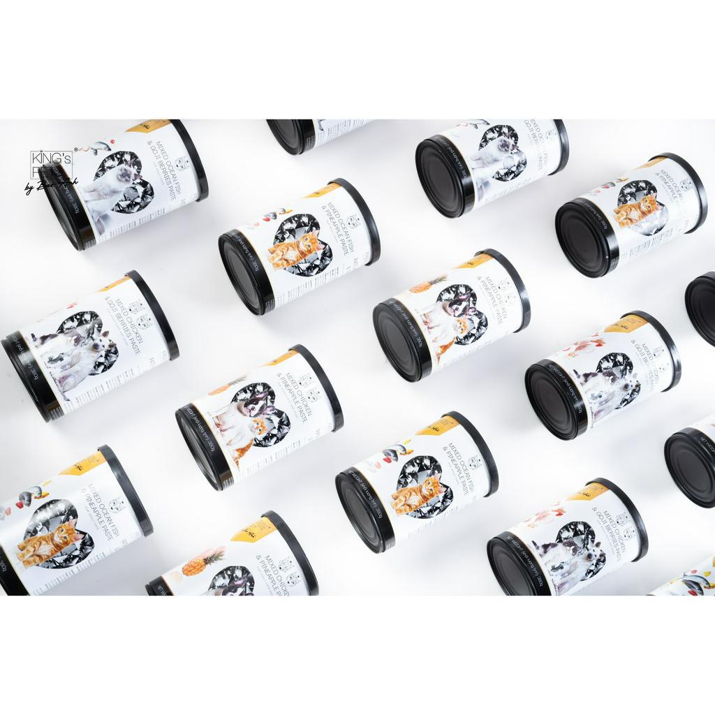 Pate Cho Chó Mèo King's Pet Lon 380G Đủ Vị - Miki Petshop