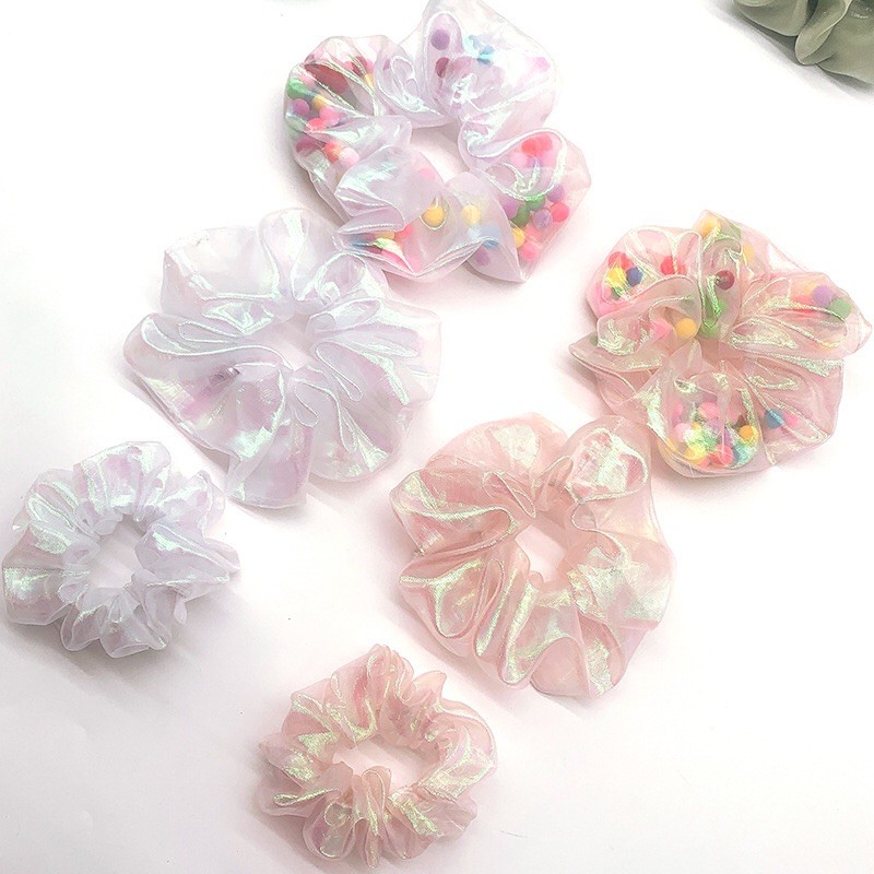 Dây Buộc Tóc pilu Srunchies nhiều mẫu dành cho nữ