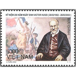 Tem sưu tập MS 881 Tem Việt Nam Kỷ niệm 200 năm ngày sinh Victor Hugo 26-02-1802 - 26-02- 2002