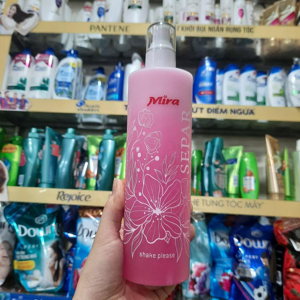 Nước Xịt Dưỡng Tóc Nhuộm Và Tóc Uốn MIRA Separ Hồng 430ml Hàn Quốc