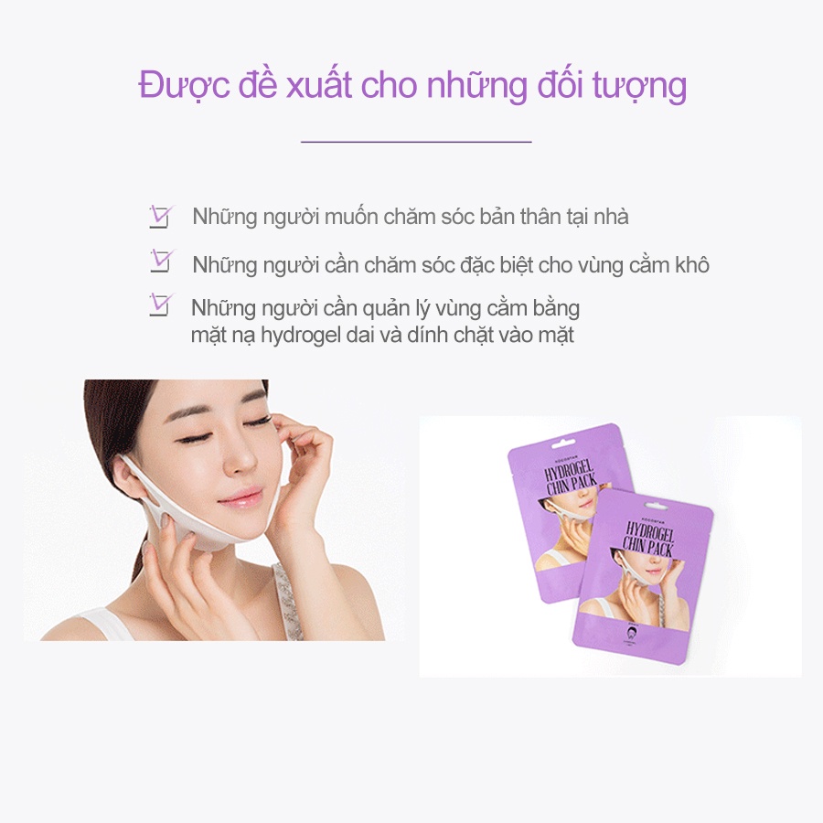 Mặt Nạ Nâng Cơ Mặt KOCOSTAR Hydrogel Chin Pack