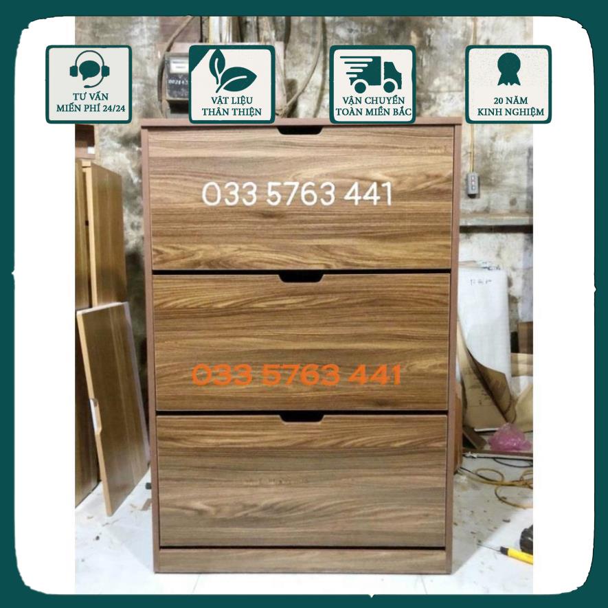 Tủ giày thông minh cánh lật gỗ MDF phủ melamine - tủ đựng dép thông minh - giá rại xưởng không qua trung gian