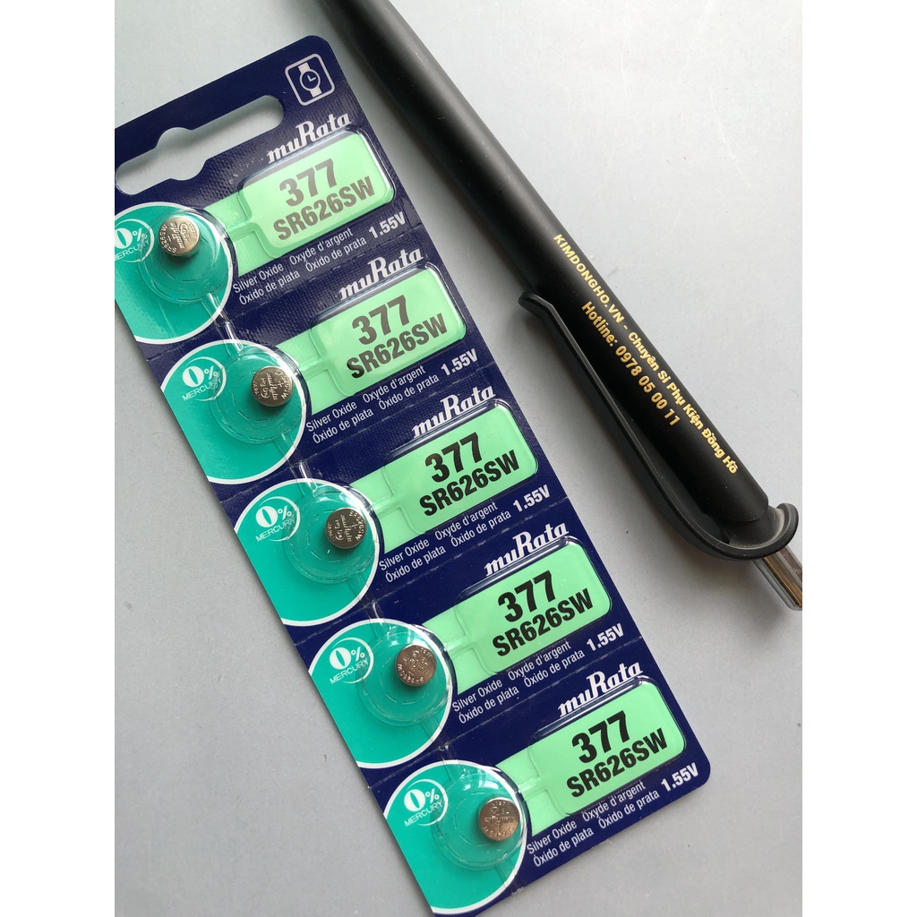 Pin đồng hồ Sony SR626SW - 364 Vỉ 1 viên 626 - 364