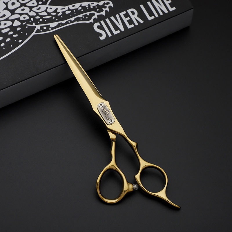 Kéo Cắt Tóc 6 Inch Màu Vàng Đen Chất Lượng Đức