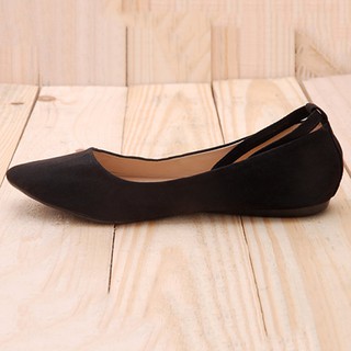 Giày Búp Bê Nữ Khải Nam Có Quai Màu Đen – Bảo Hành 6 Tháng