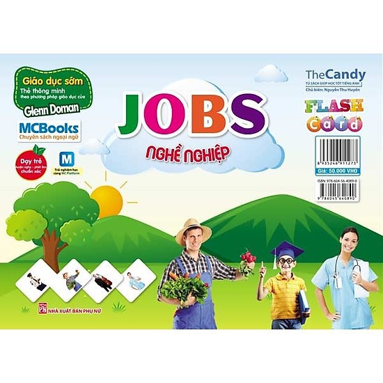 Flashcards - Jobs - Nghề nghiệp - Thẻ Thông Minh Theo Phương Pháp Giáo Dục Của Glenn Doman