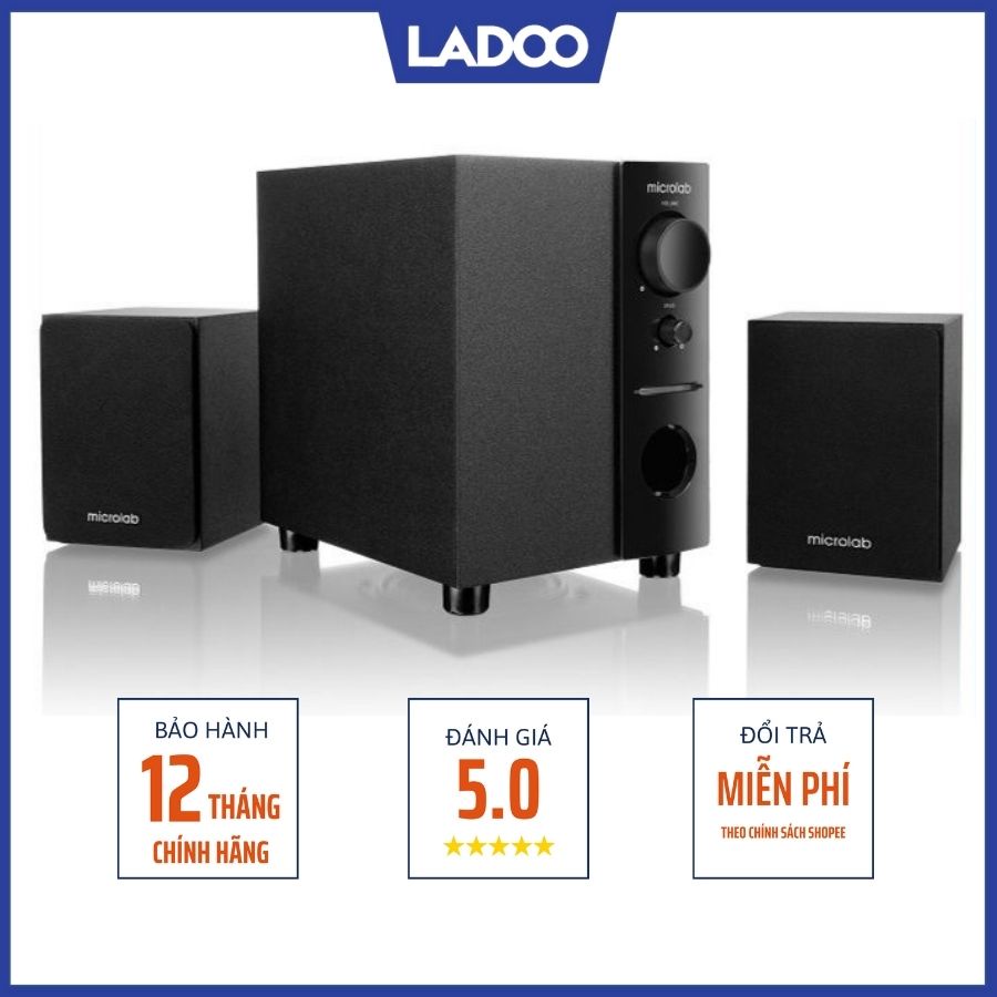 Loa Vi Tính Microlab M-109 2.1 - Bảo Hành Chính Hãng 12 Tháng