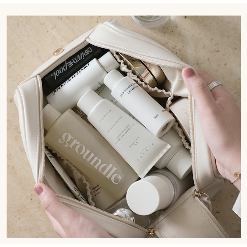 Túi Đựng Mỹ Phẩm Cao Cấp Tiện Dụng Khi Đi Du Lịch